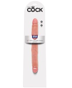 King Cock 12 Inch Slim Double Dildo